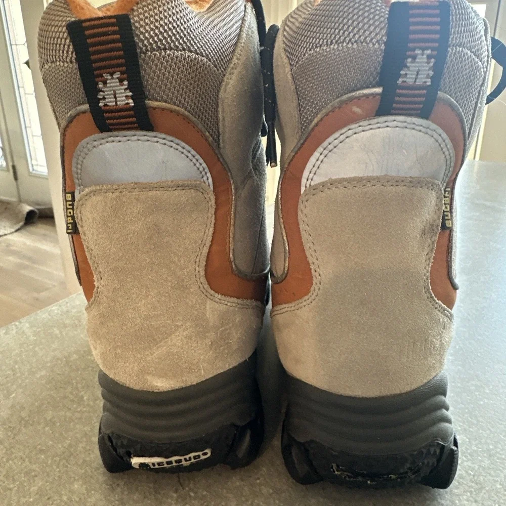Icebug Sorsa Snow Ice Boots Men US size 8/41 Beige Lace Up